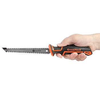 GreatNeck 74031 Double Edge Jab Saw and Sheath, Drywall